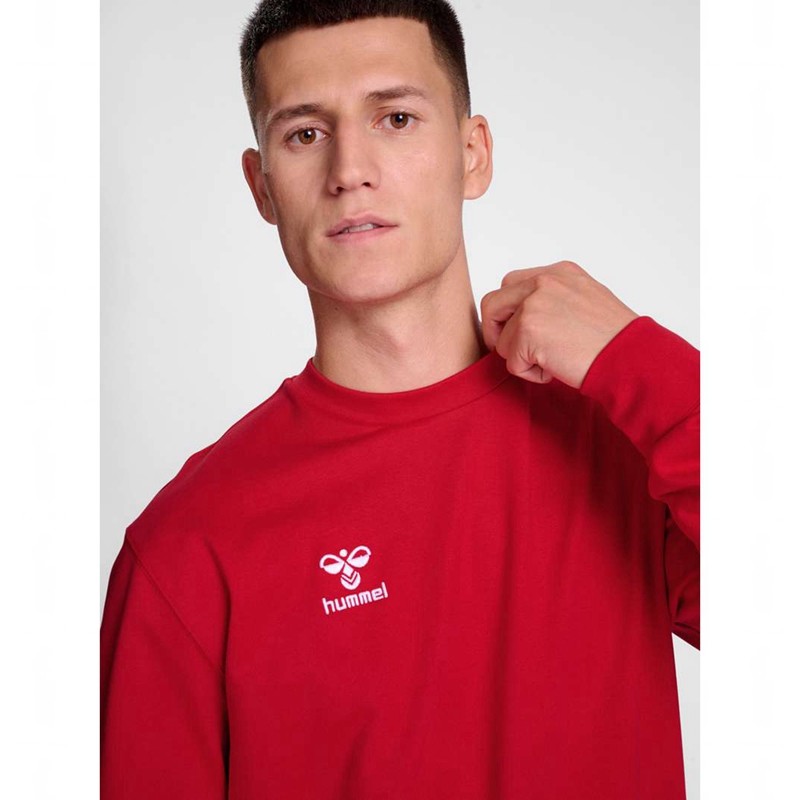 Hummel Go 2.0 Sweatshirt Herren Rot | 345890-276