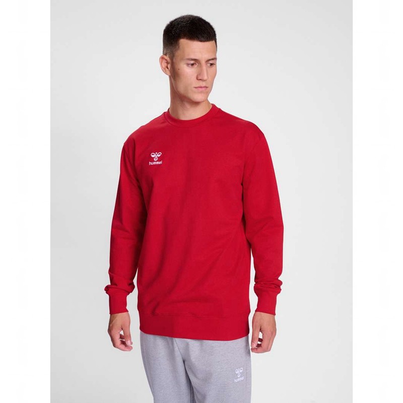 Hummel Go 2.0 Sweatshirt Herren Rot | 345890-276