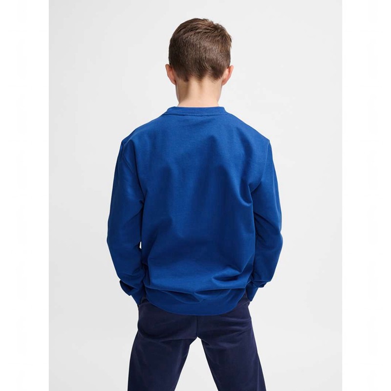 Hummel Go 2.0 Sweatshirts Kinder Blau | 489624-551