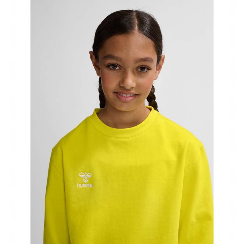 Hummel Go 2.0 Sweatshirts Kinder Gelb | 927415-264