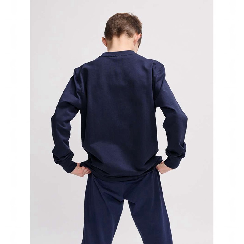 Hummel Go 2.0 Sweatshirts Kinder Navy | 386376-256