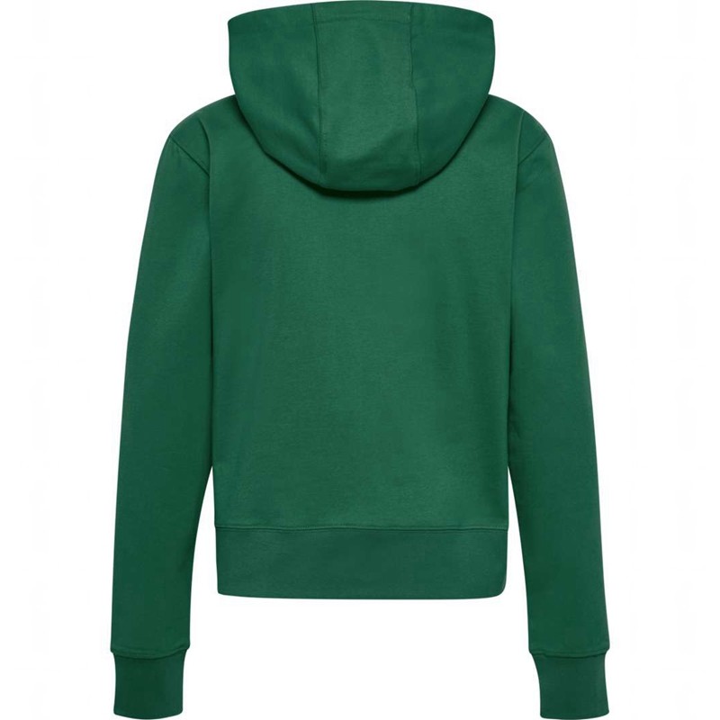 Hummel Go 2.0 Zip Hoodie Damen Grün | 133217-787