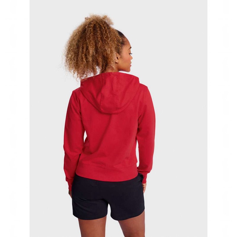 Hummel Go 2.0 Zip Hoodie Damen Rot | 194803-285