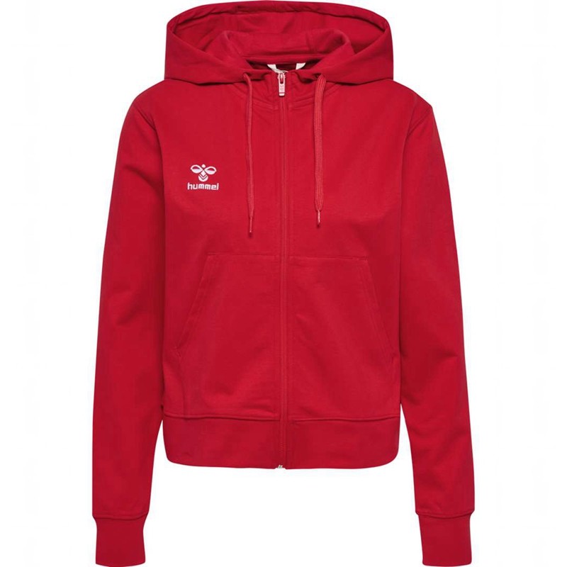 Hummel Go 2.0 Zip Hoodie Damen Rot | 194803-285