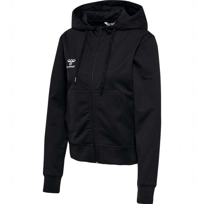 Hummel Go 2.0 Zip Hoodie Damen Schwarz | 985688-948
