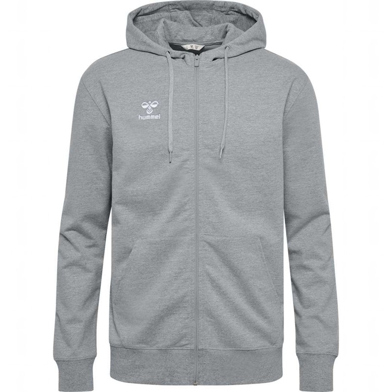 Hummel Go 2.0 Zip Hoodie Herren Grau | 209486-743