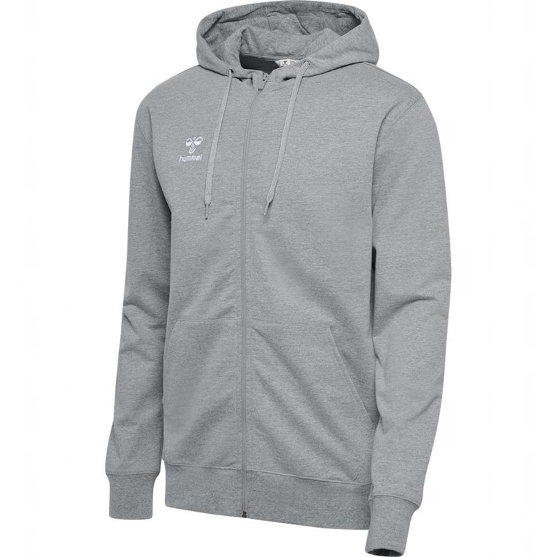 Hummel Go 2.0 Zip Hoodie Herren Grau | 209486-743