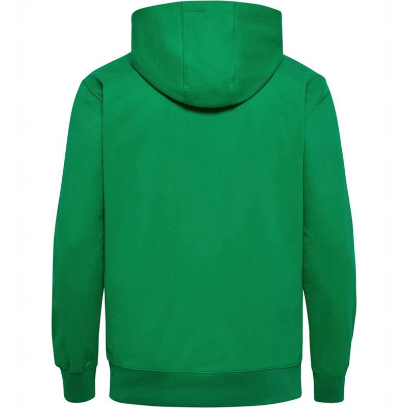 Hummel Go 2.0 Zip Hoodie Herren Grün | 096384-135