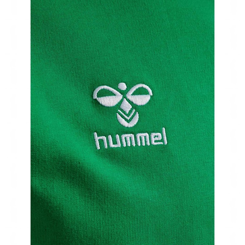 Hummel Go 2.0 Zip Hoodie Herren Grün | 096384-135