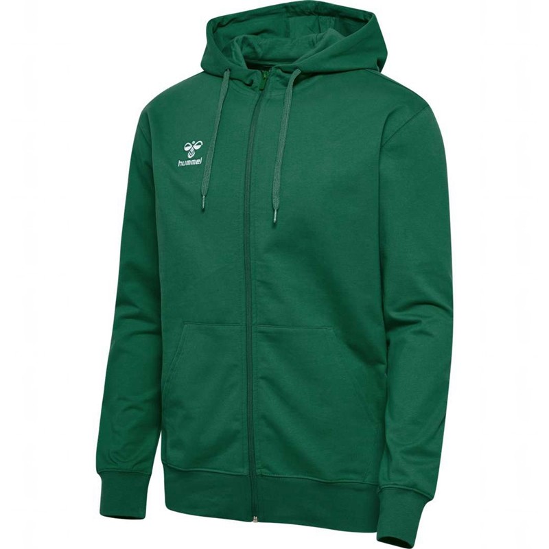Hummel Go 2.0 Zip Hoodie Herren Grün | 625275-882