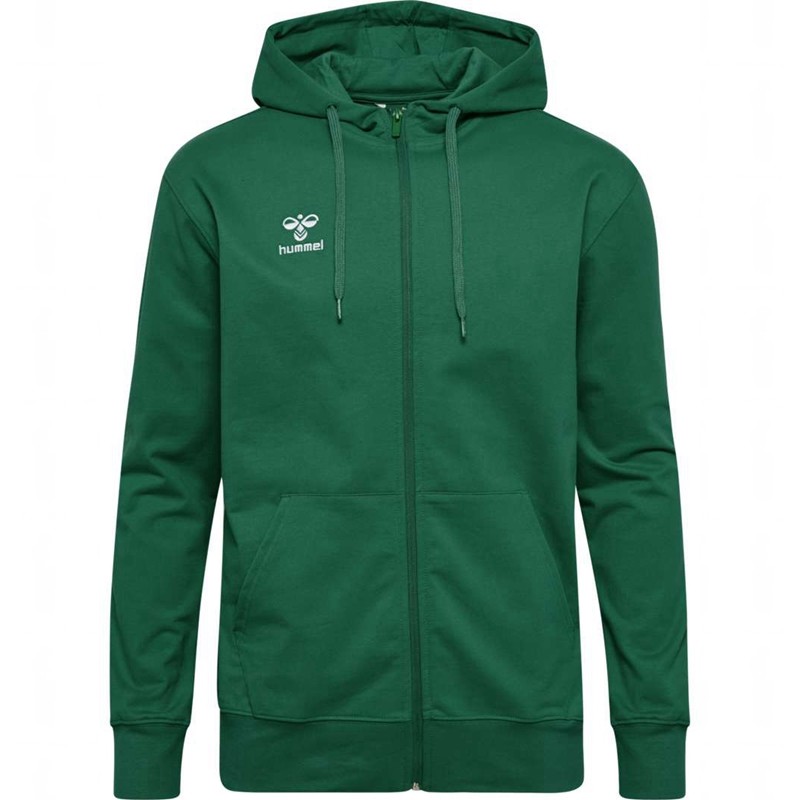 Hummel Go 2.0 Zip Hoodie Herren Grün | 625275-882