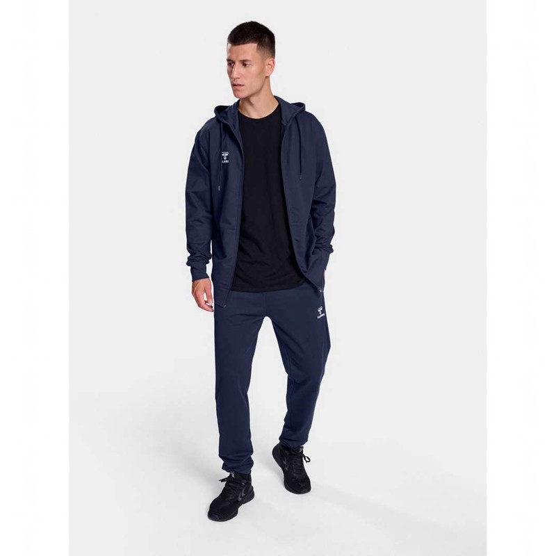 Hummel Go 2.0 Zip Hoodie Herren Navy | 551801-092