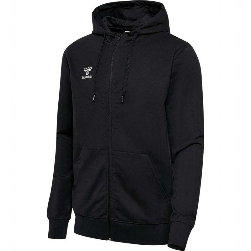 Hummel Go 2.0 Zip Hoodie Herren Schwarz | 045483-206