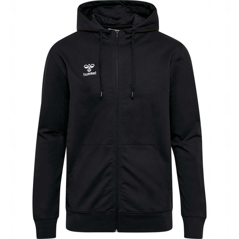 Hummel Go 2.0 Zip Hoodie Herren Schwarz | 045483-206