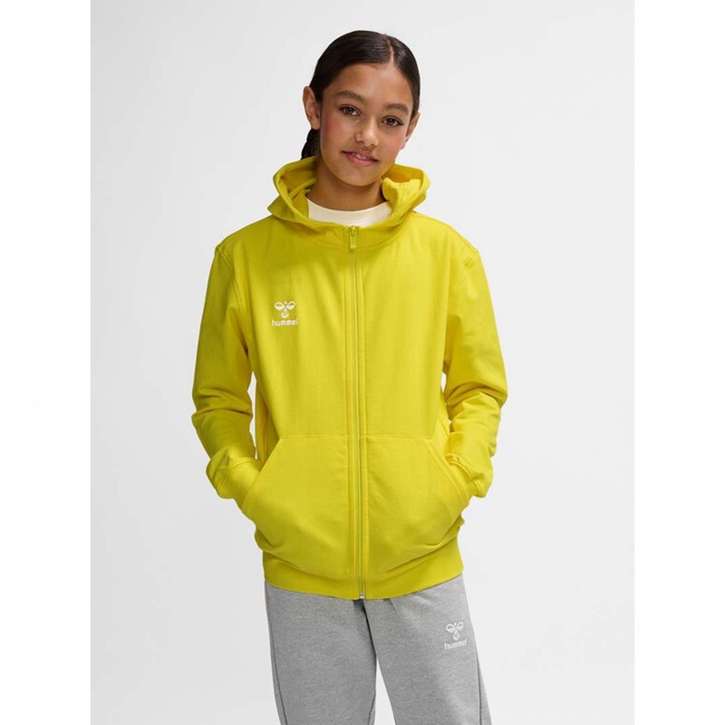 Hummel Go 2.0 Zip Hoodie Kinder Gelb | 452840-141