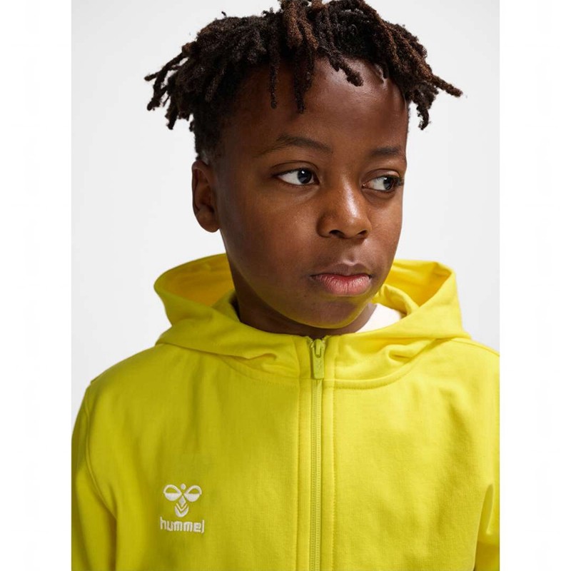 Hummel Go 2.0 Zip Hoodie Kinder Gelb | 452840-141