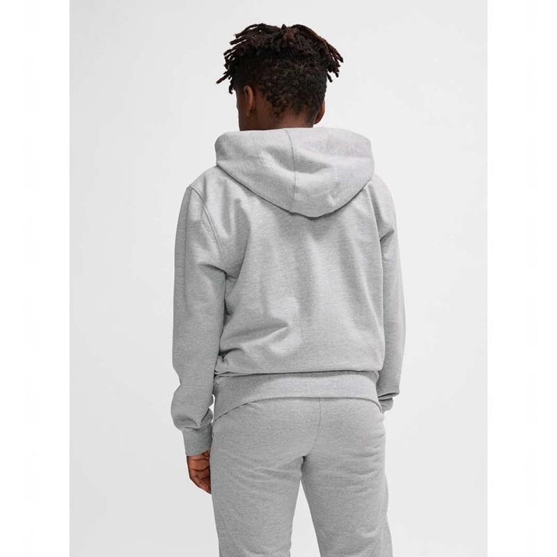 Hummel Go 2.0 Zip Hoodie Kinder Grau | 564498-056