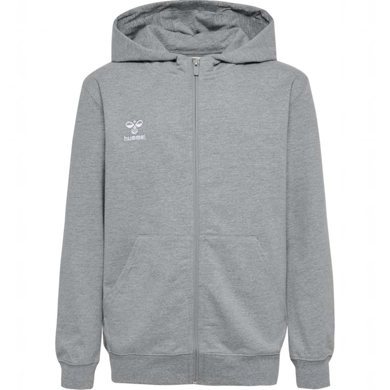 Hummel Go 2.0 Zip Hoodie Kinder Grau | 564498-056