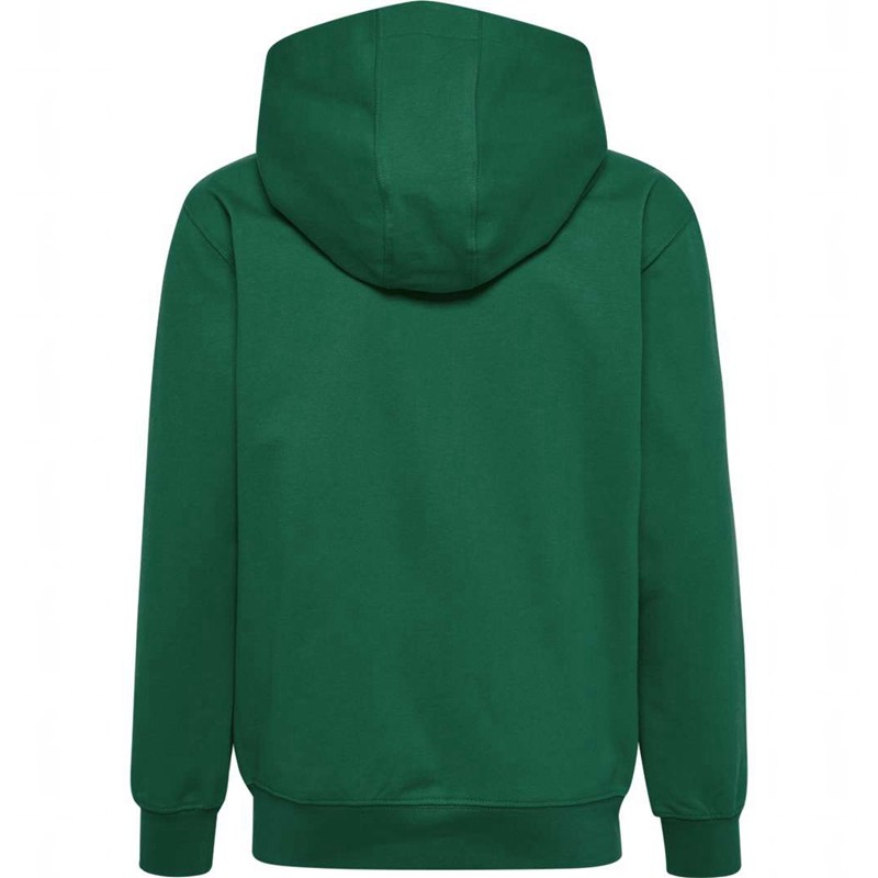 Hummel Go 2.0 Zip Hoodie Kinder Grün | 084350-293
