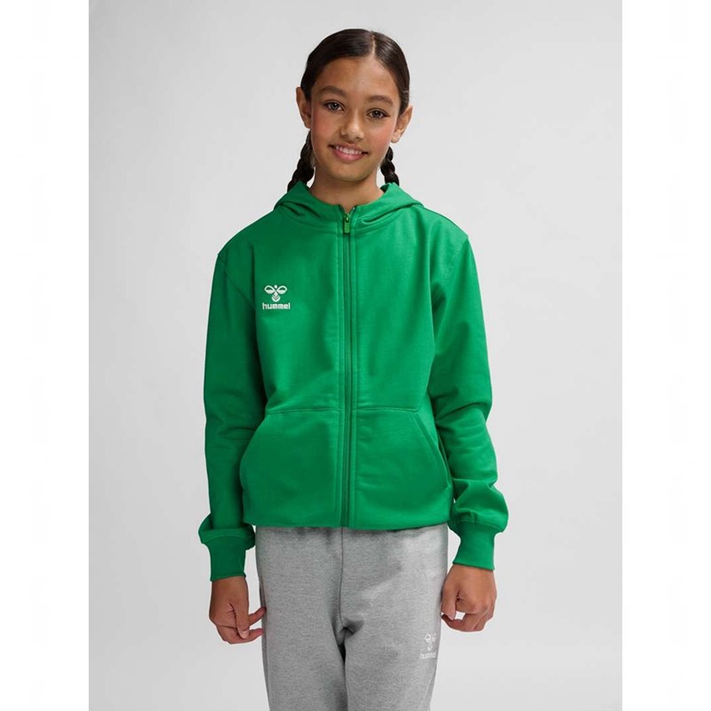 Hummel Go 2.0 Zip Hoodie Kinder Grün | 824761-230