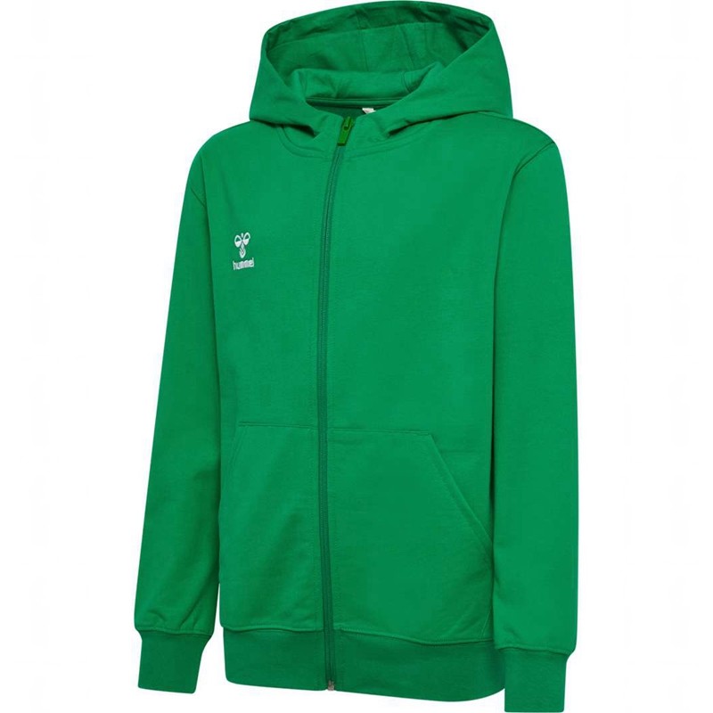 Hummel Go 2.0 Zip Hoodie Kinder Grün | 824761-230