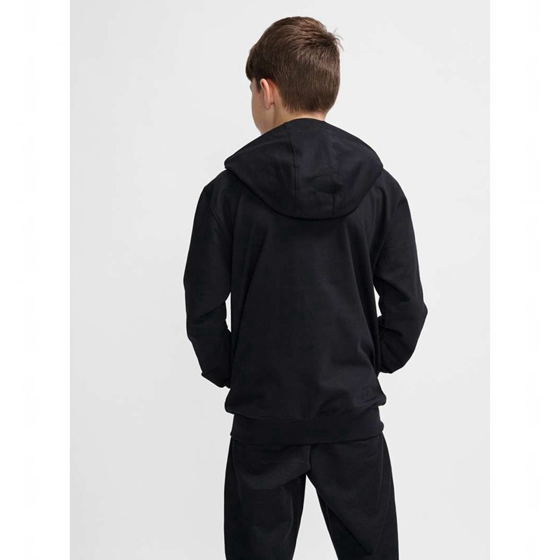 Hummel Go 2.0 Zip Hoodie Kinder Schwarz | 793624-285