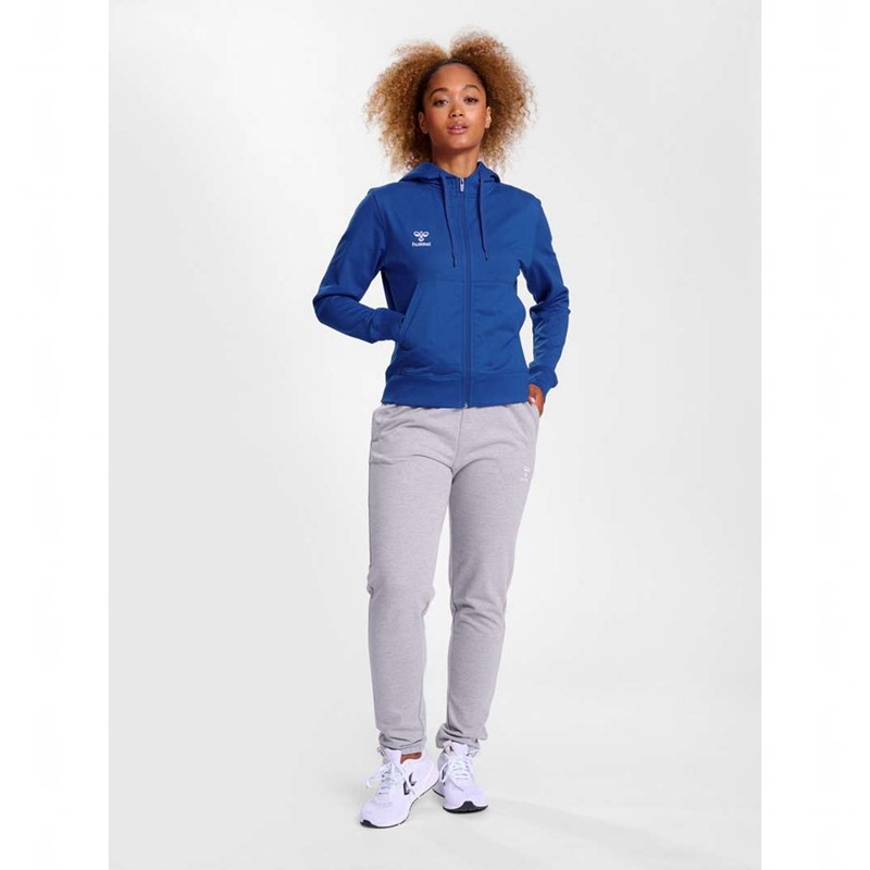 Hummel Go 2.0 Zip Sneakers Damen Blau | 828655-556