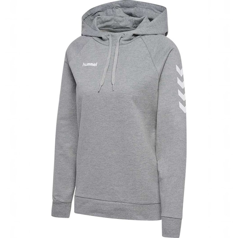Hummel Go Cotton Hoodie Damen Grau | 060771-083