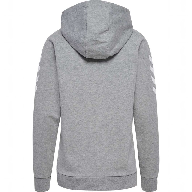 Hummel Go Cotton Hoodie Damen Grau | 060771-083