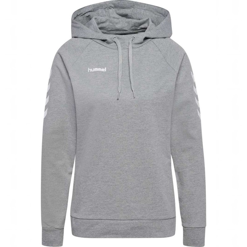 Hummel Go Cotton Hoodie Damen Grau | 060771-083