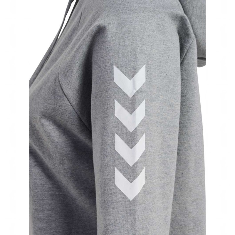 Hummel Go Cotton Hoodie Damen Grau | 060771-083