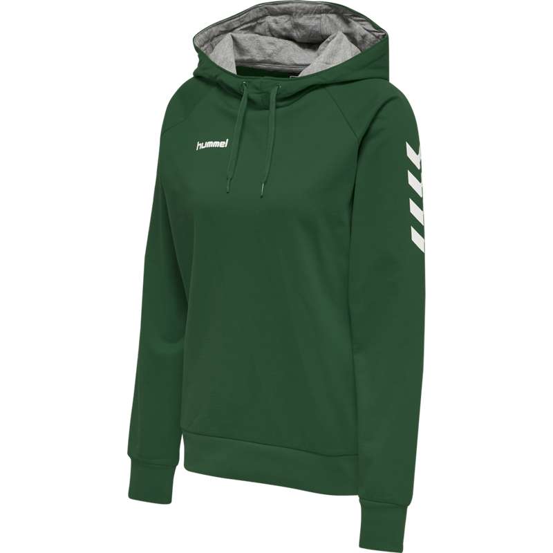 Hummel Go Cotton Hoodie Damen Grün | 342721-358
