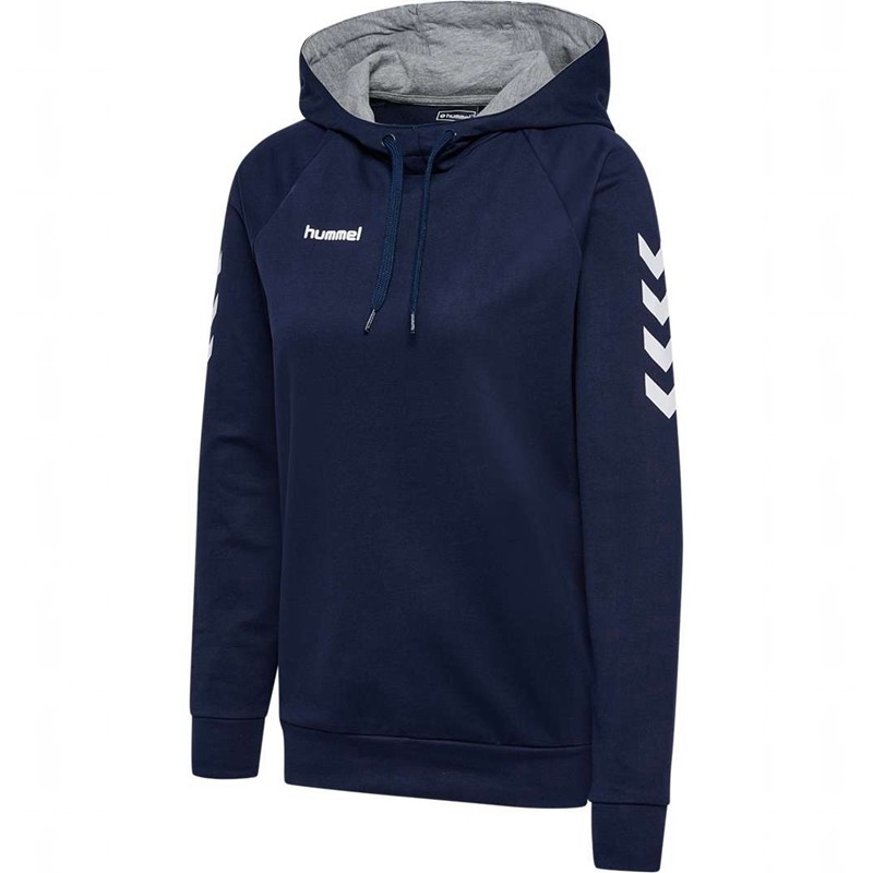 Hummel Go Cotton Hoodie Damen Navy | 721247-589