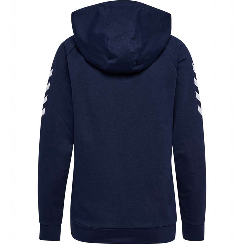 Hummel Go Cotton Hoodie Damen Navy | 721247-589