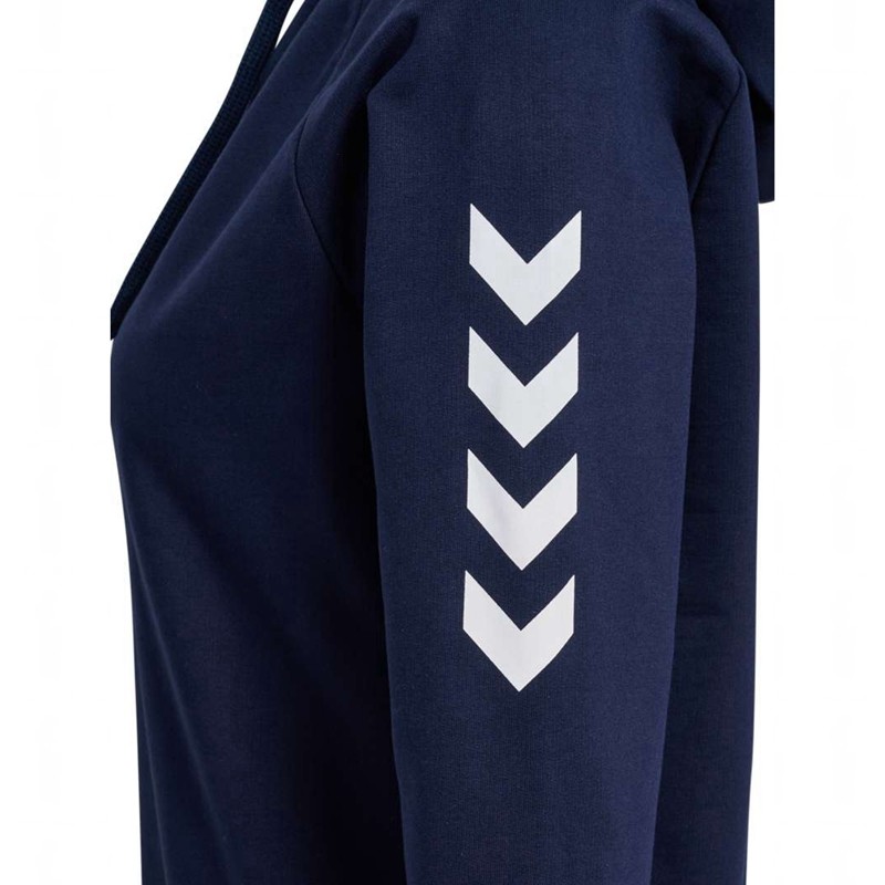 Hummel Go Cotton Hoodie Damen Navy | 721247-589