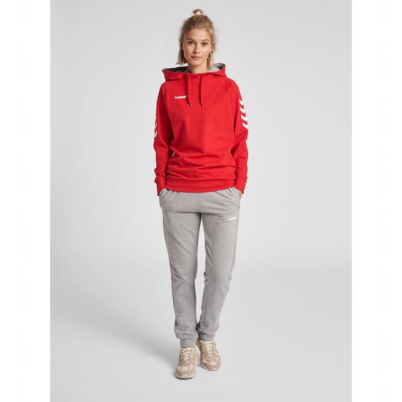 Hummel Go Cotton Hoodie Damen Rot | 897401-896