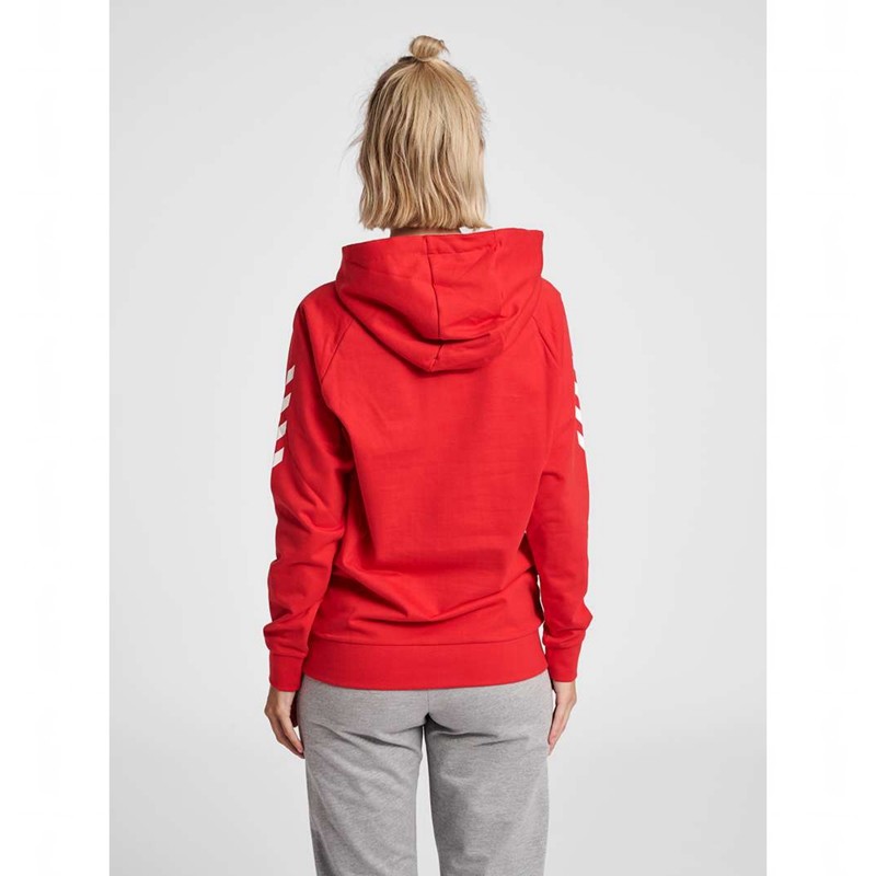 Hummel Go Cotton Hoodie Damen Rot | 897401-896