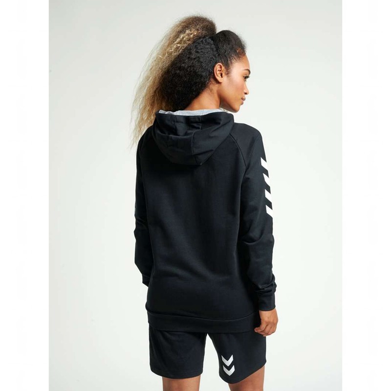 Hummel Go Cotton Hoodie Damen Schwarz | 392343-043