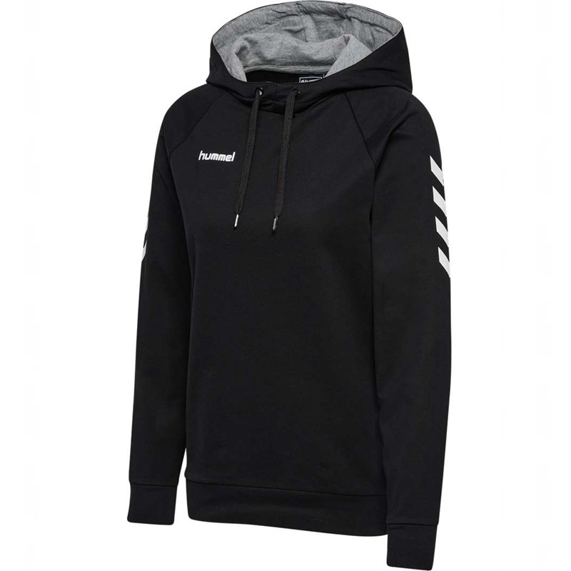 Hummel Go Cotton Hoodie Damen Schwarz | 392343-043
