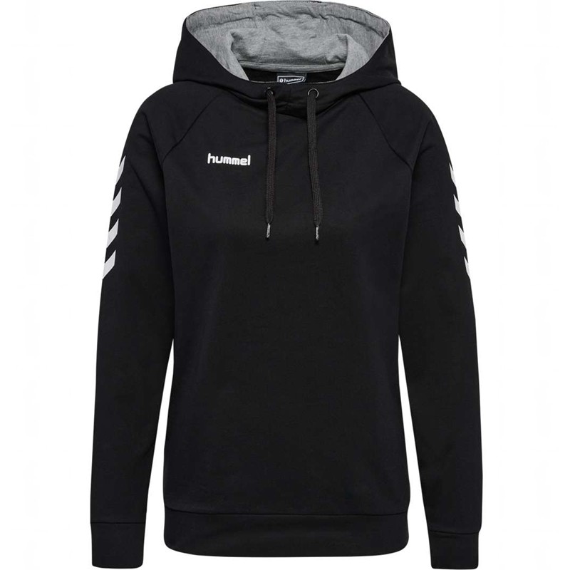 Hummel Go Cotton Hoodie Damen Schwarz | 392343-043