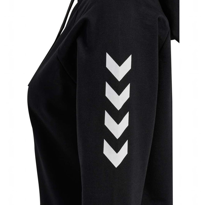 Hummel Go Cotton Hoodie Damen Schwarz | 392343-043