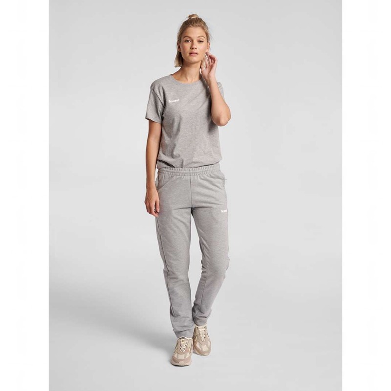 Hummel Go Cotton Hose Damen Grau | 521224-990
