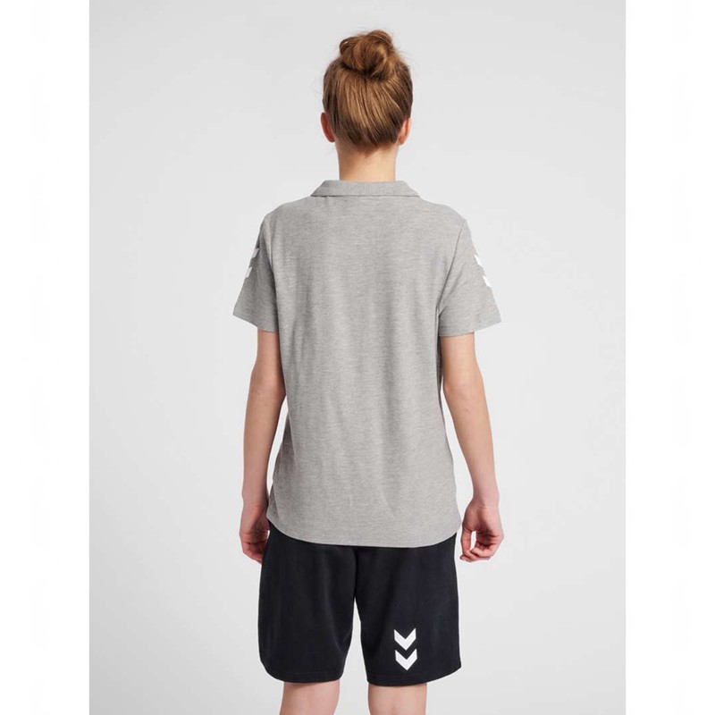 Hummel Go Cotton Polo Jacken Damen Grau | 753337-541