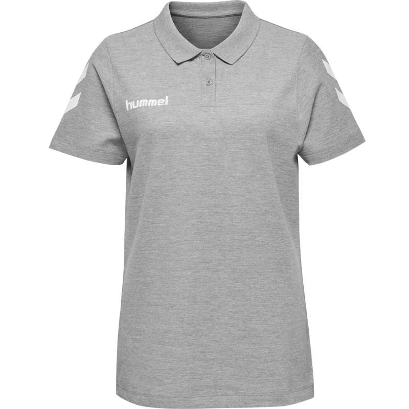 Hummel Go Cotton Polo Jacken Damen Grau | 753337-541