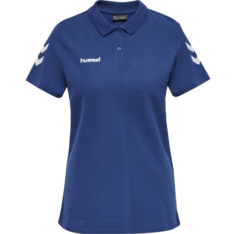Hummel Go Cotton Polo T-shirts Damen Blau | 954744-326