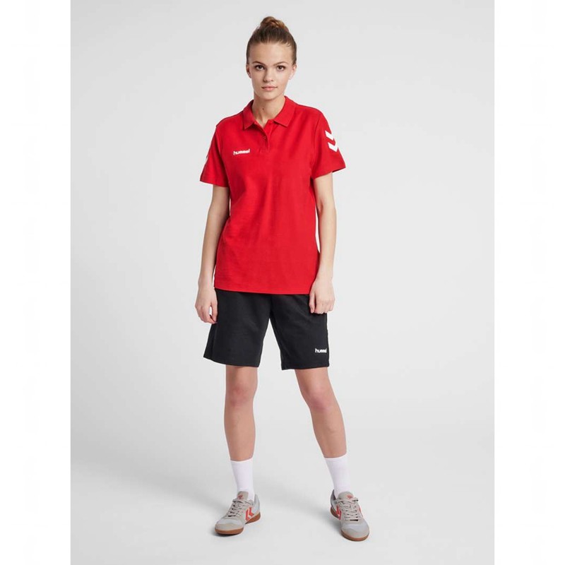 Hummel Go Cotton Polo T-shirts Damen Rot | 261082-542