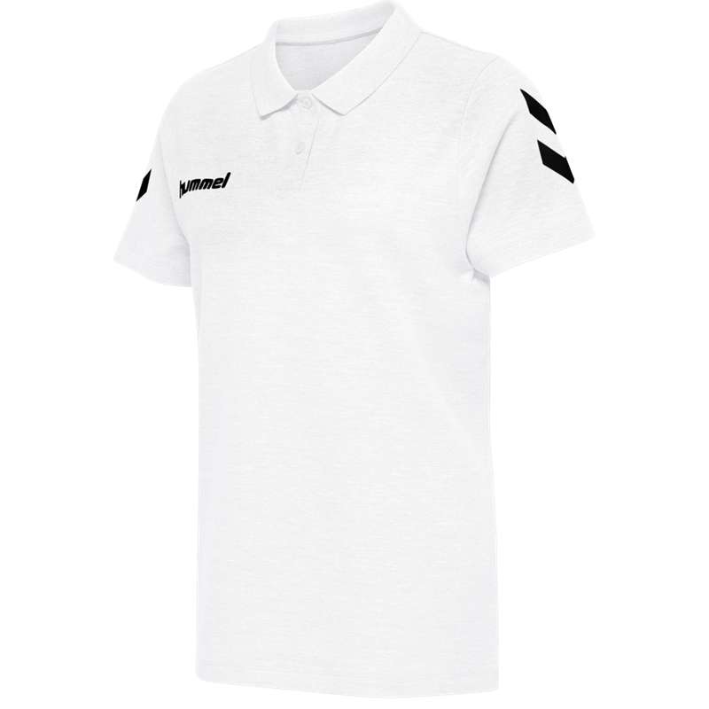 Hummel Go Cotton Polo T-shirts Damen Weiß | 302470-943