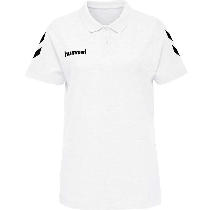 Hummel Go Cotton Polo T-shirts Damen Weiß | 302470-943