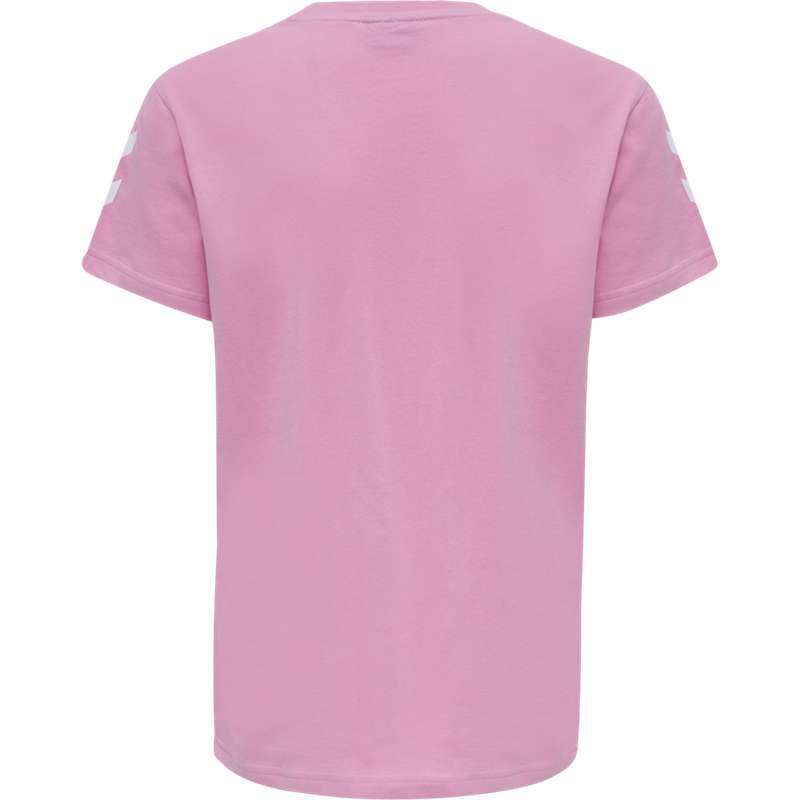 Hummel Go Cotton S/S Jogginghose Kinder Rosa | 992890-612
