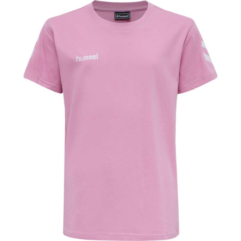 Hummel Go Cotton S/S Jogginghose Kinder Rosa | 992890-612